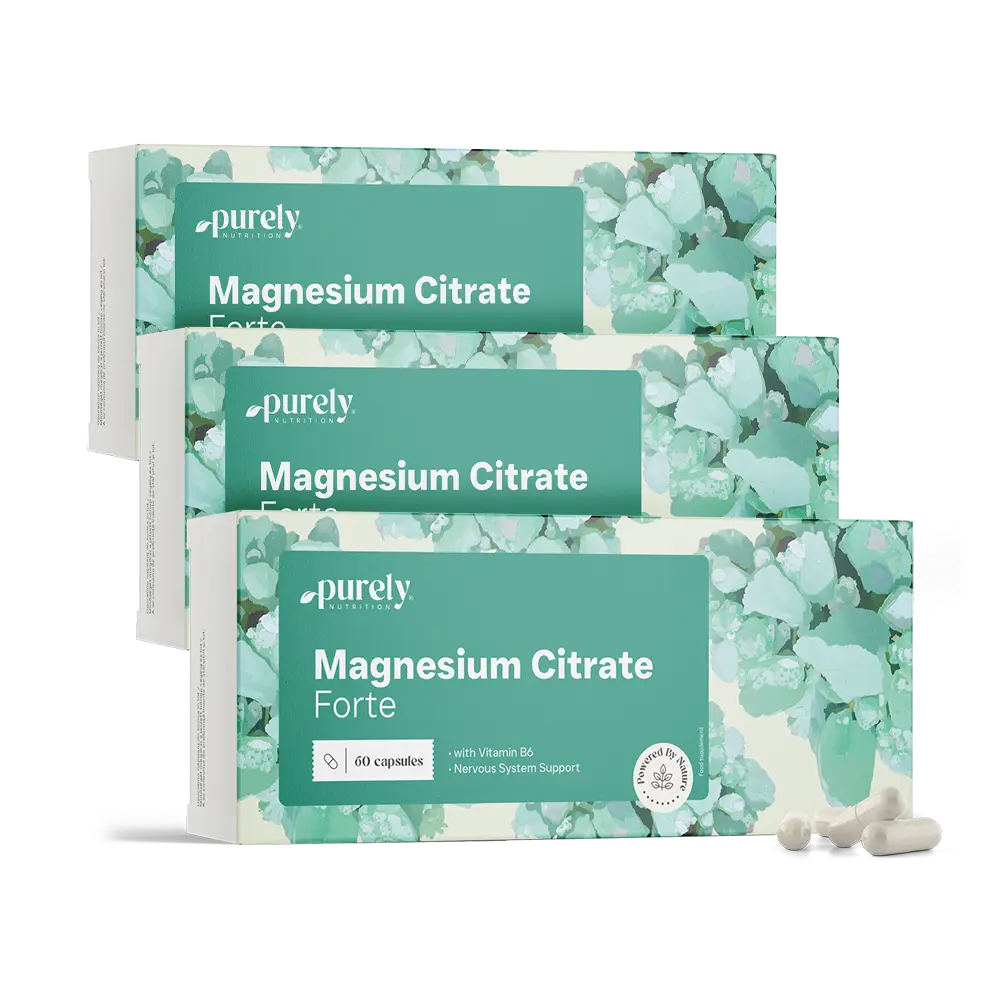 Citrat de magneziu Forte + vitamina B6.