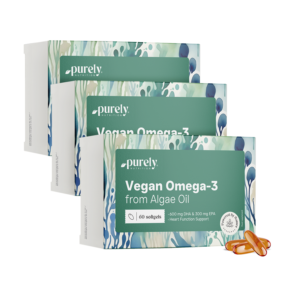 Omega-3 vegană din alge