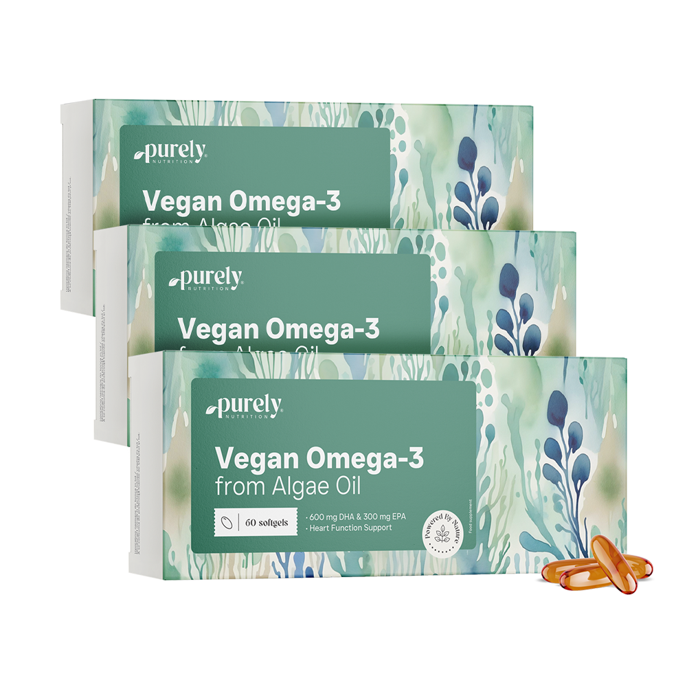 Omega-3 vegană din alge