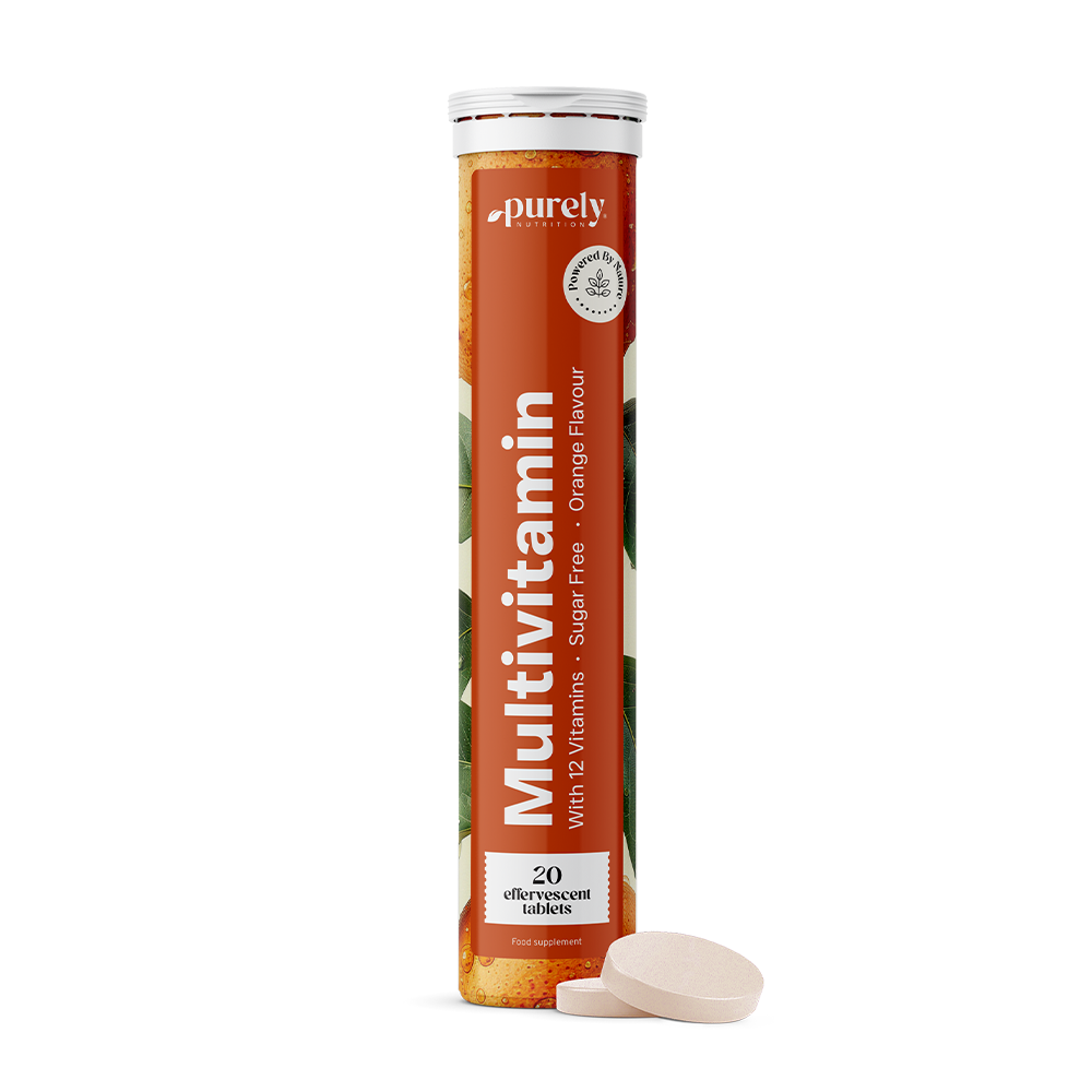Tablete efervescente cu multivitamine.