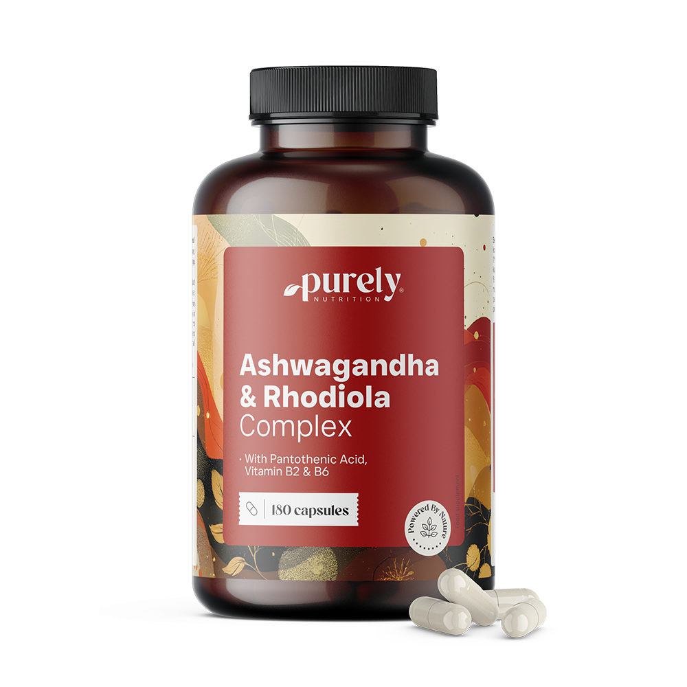 Ashwagandha și rădăcina de trandafir.